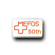 株式会社メフォス　様「MEFOS 50th Anniv. 章」 