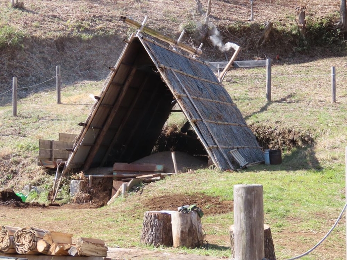 炭焼き小屋