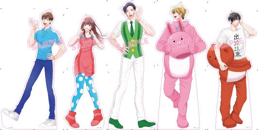 キャラクタースタンディPOPのイメージ