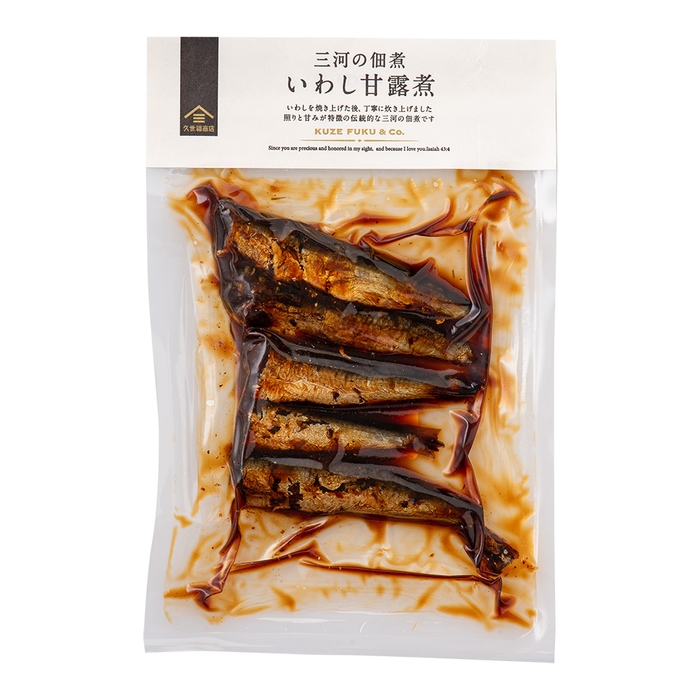 三河の佃煮 いわし甘露煮:450円(税込)
