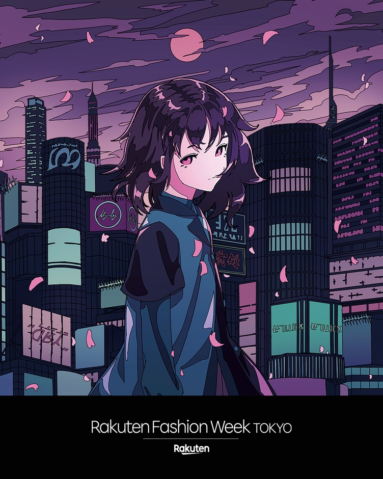 Rakuten Fashion Week TOKYO 2022 A/W メインビジュアル (C)JFWO
