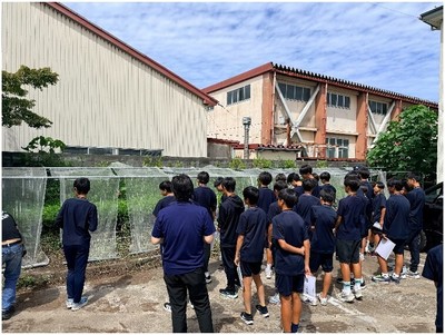 チップ加工工場を見学1