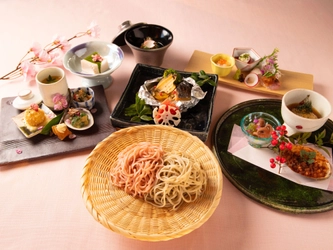 モダン蕎麦割烹「Oh-SOBAR」淡路島サクラマス、淡路島桜鯛の春づくし会席
淡路島に、春が咲く 『3月春の彩り会席』 3月1日より提供