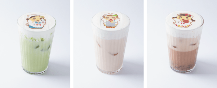 アイス抹茶/ほうじ茶/あずきラテ