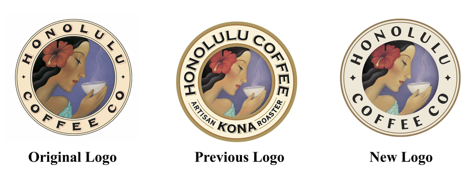 HONOLULU COFFEE ロゴデザインの変遷