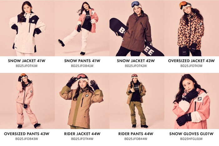 これからスノーボードを始める人にも嬉しい充実したラインナップのBOARDEE(ボーディー)最新コレクション(1)