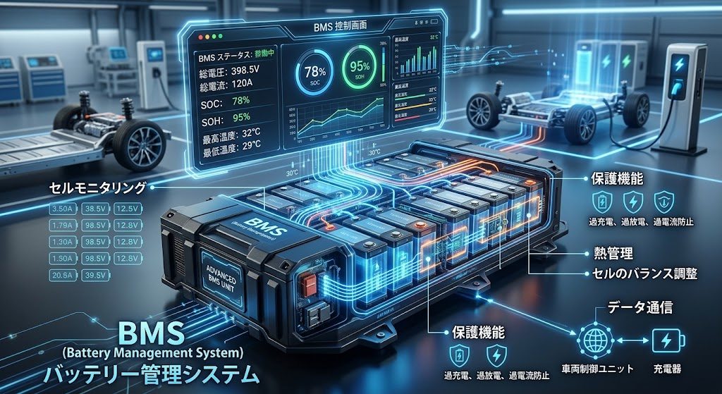 バッテリー管理システム（BMS）の世界市場規模：年平均成長率7.6%予測、最新トレンドと需要変化2026-2032