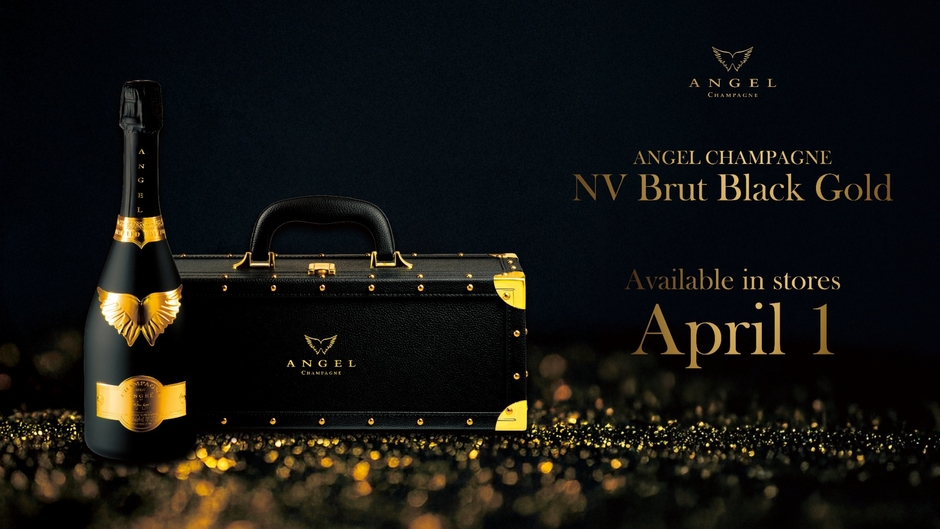 ANGEL CHAMPAGNE NV Brut Black Gold