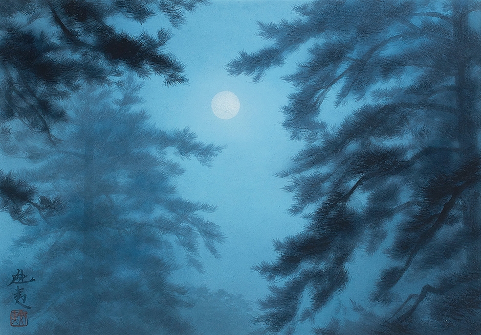 東山魁夷「明宵」