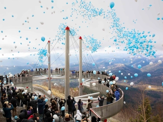 星野リゾート トマム 雲海テラス(北海道勇払郡占冠村) 「雲海テラスオープニングセレモニー2019」を開催