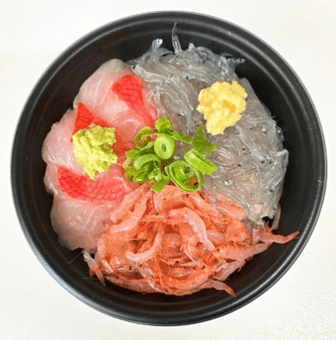 駿河とと丸生3色丼