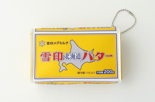 特別付録：「雪印北海道バター」そのままポーチ＆シルバーエコバッグ