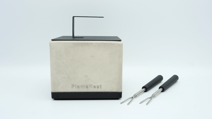 本体、消火蓋、マシュマロ串