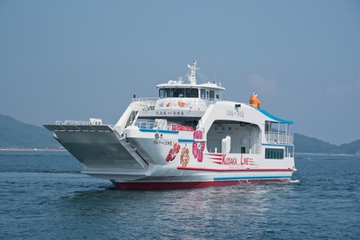 “Ferry KUDAKA III”, a passenger ship cum car ferry