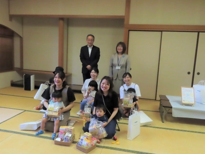 「妊婦さん応援パック」配布会へ商品寄贈を行いました！