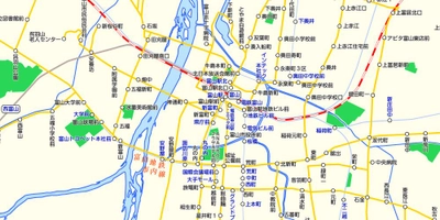 北陸新幹線開業に合わせ富山県の富山地鉄バスを「駅すぱあと」に新規収録