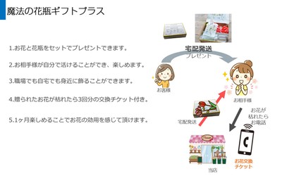 魔法の花瓶ギフトプラス