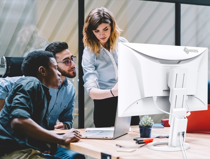 画面を共有、少人数ミーティングに便利