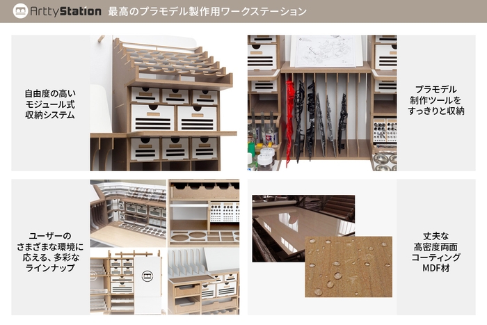 Artty Station(アーティステーション)製品特長