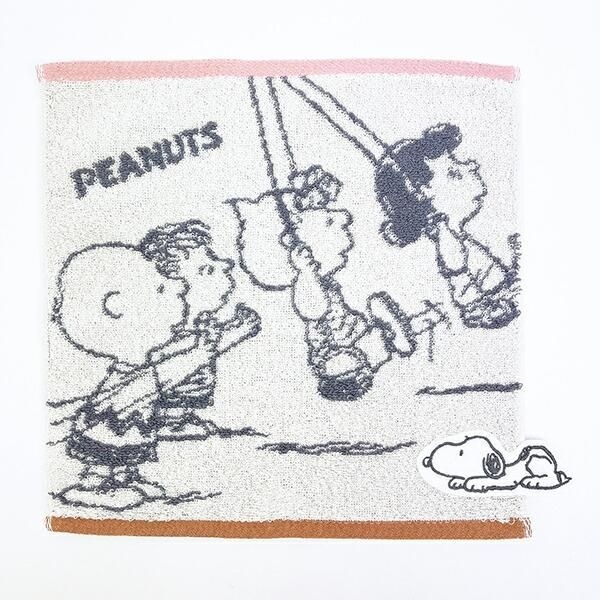 スヌーピーのミニタオル