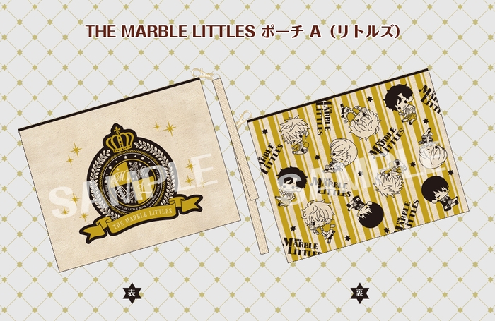 [画像]THE MARBLE LITTLES ポーチA