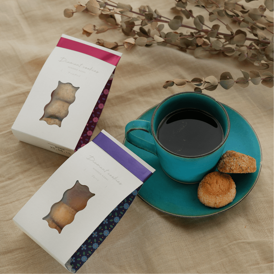 ディアマンクッキー　3個入　プレーンとアールグレイ