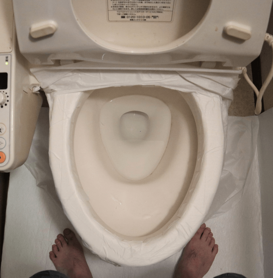 トイレフルカバー使用例(3)