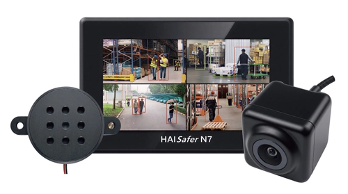 フォークリフトによる対人事故防止を実現
AI警報システム「HAISafer N7」新発売