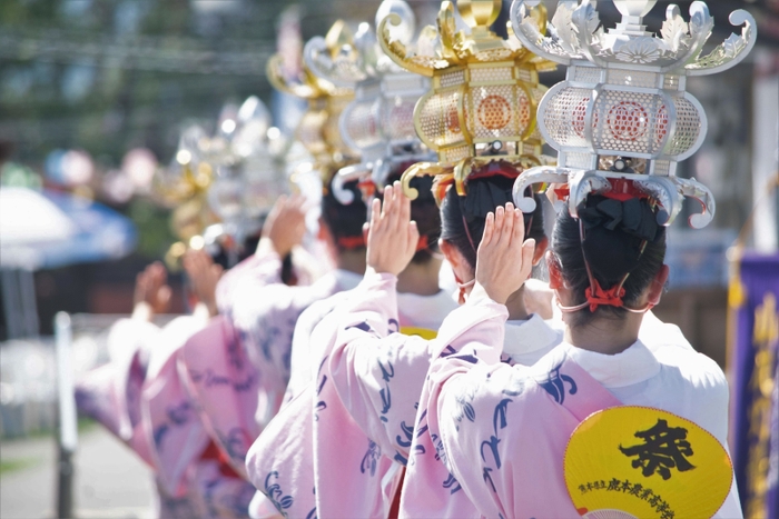 伝統芸能「山鹿灯籠踊り」
