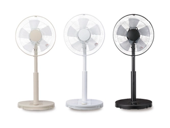 全操作をワンボタンで完結する、究極の扇風機が登場 「ワンボタンDCリビング扇風機」を2026年4月上旬に発売