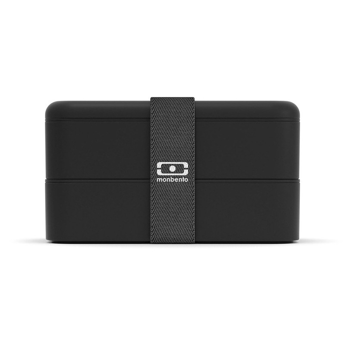 MB ランチボックス二段 black