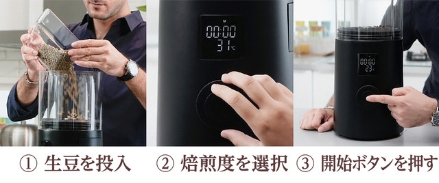 操作は3ステップ