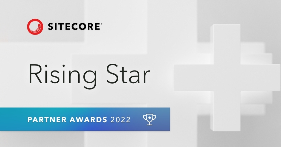 Sitecore Partner Awards 2022 Rising Star