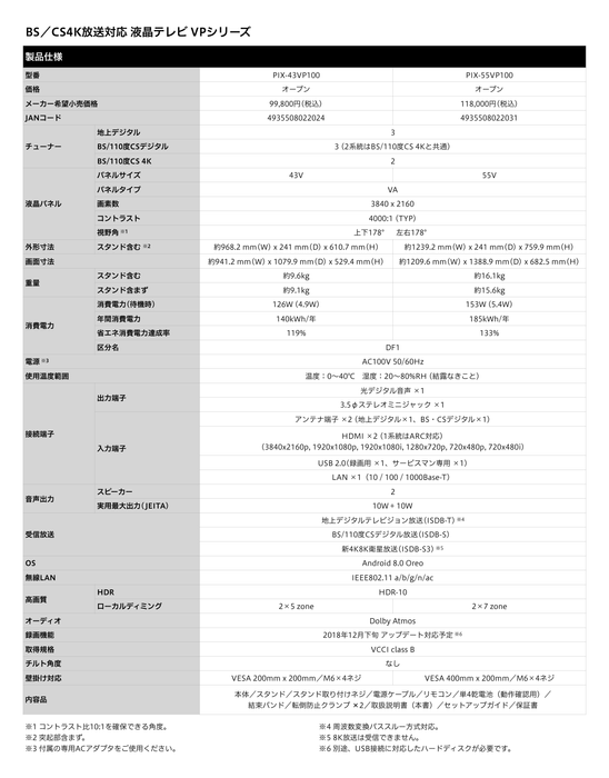 製品仕様