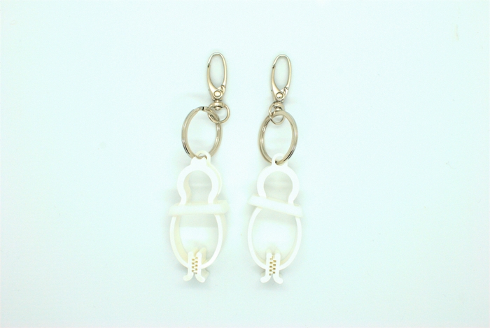 てるてるハンカチクリップ