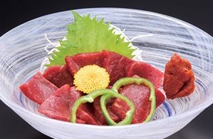 休暇村裏磐梯 宿泊特典 会津の郷土料理馬刺し付き