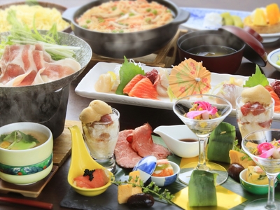ごゆっくりとお食事をご堪能ください