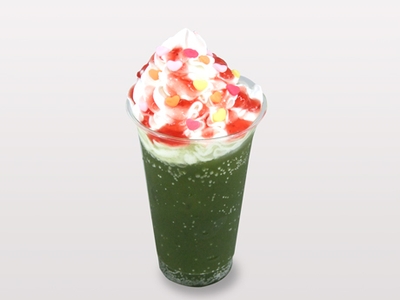 村井Pの京都といえば抹茶ソーダ 税込700円
