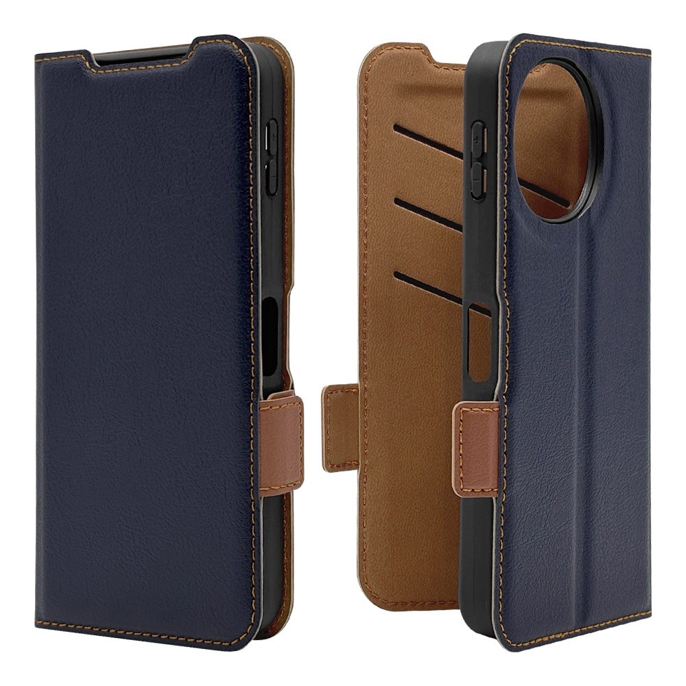 ネイビー×ブラウン