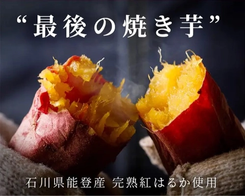 能登震災”失われたトンネル貯蔵庫”で生まれた紅はるか焼き芋「いろは芋」をMakuakeで最後の販売