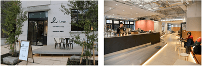 LargoCafeBarLoungepresentedbyUCC外観と内観