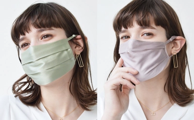肌に優しいシルク製マスク「CELEB MASK(R)」新色ピスタチオ登場 　2月の発売後すぐに完売したラベンダーグレーも再販開始