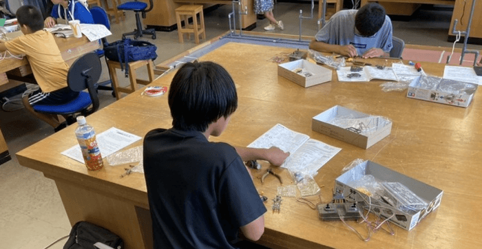 「小中学生ロボットコンテスト2024」の様子