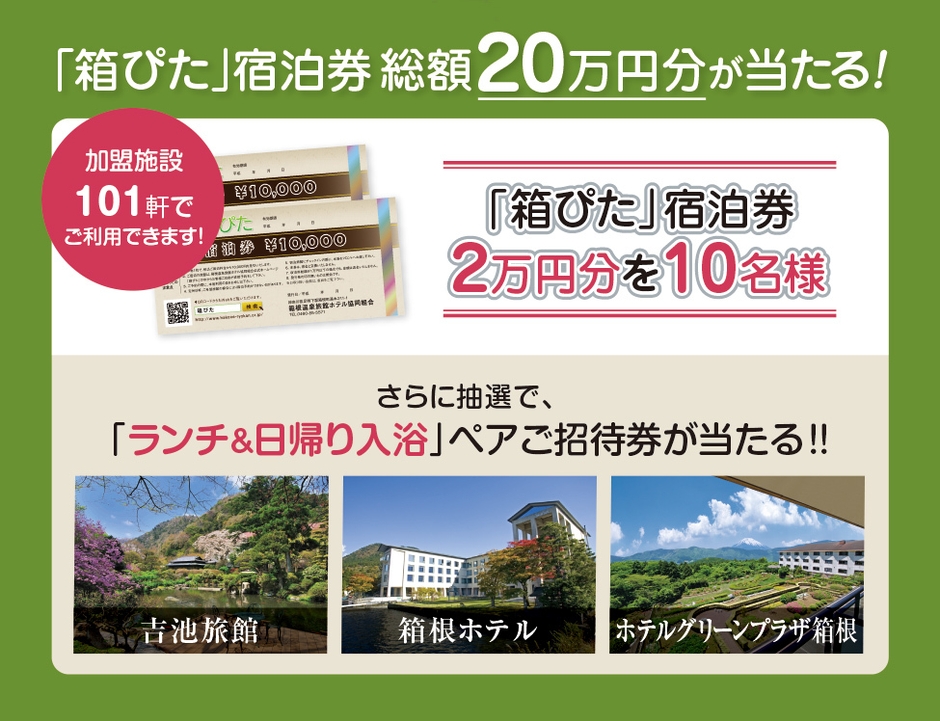 箱ぴたキャンペーンプレゼント内容