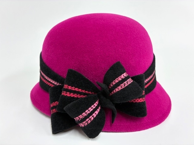 帽子(ローズ×リボン)
