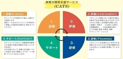 PM・PL向けの「プロジェクト実務力開発支援サービス」　 2つの観点から改良したCATS(Ver3.0)が11月9日に正式リリース