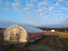 農事組合法人 島-ハウス外観