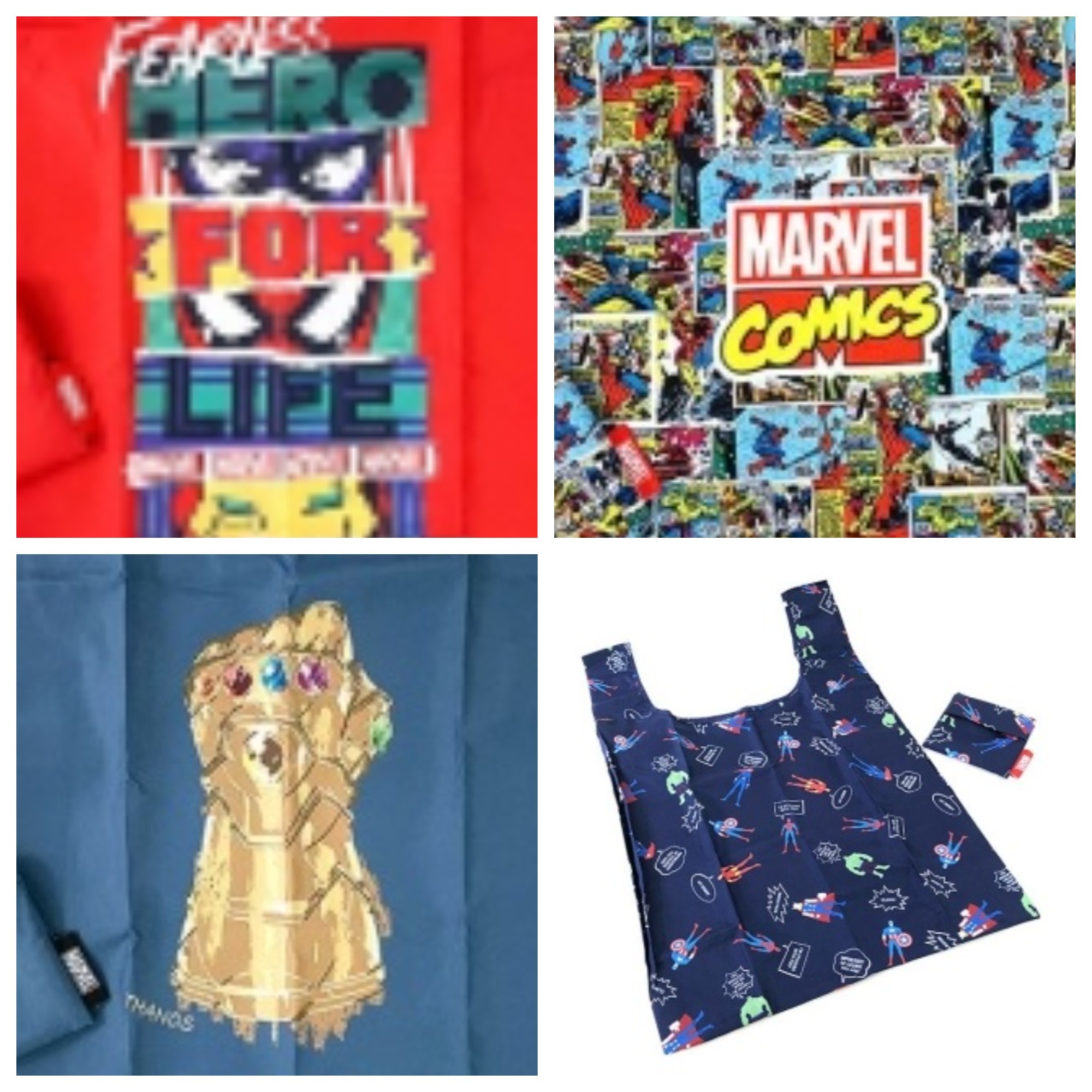 超速報！ざっと見て！マーベルエコバッグが登場の巻