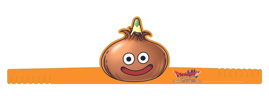 ▲クリア報酬 「たまねぎスライムのオリジナルサンバイザー」