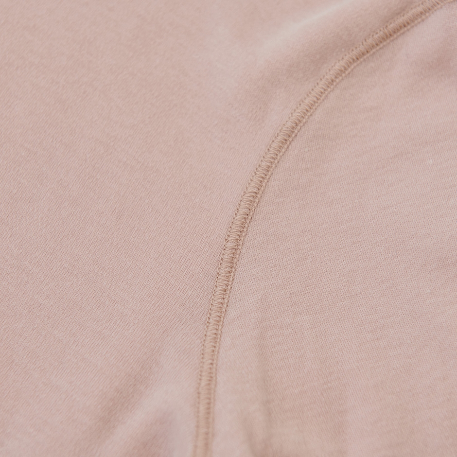 綿100%あったかインナー・タートルネック/クルーネック長袖レディース 商品特長2